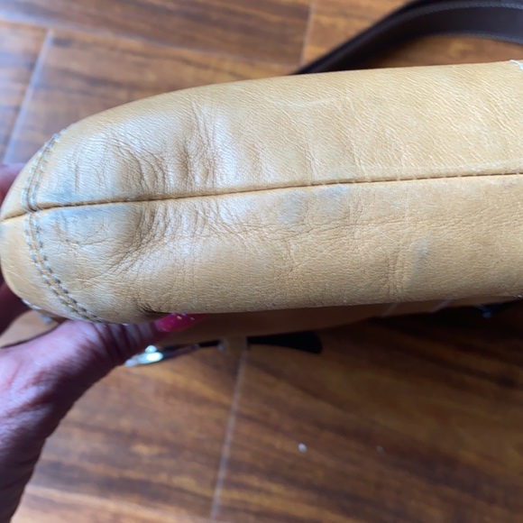 Coach tan leather purse - Picture 6 of 15